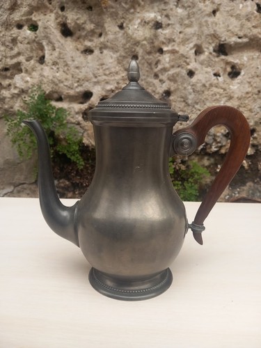 Ancienne cafetière étain - ancienne,