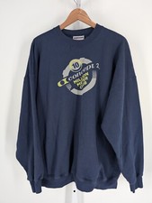 Concept 2 Rowing Machine 10 Million Meter Club Sweatshirt 2XL Navy Promo Logo