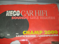 HECO Champ 2000, Car HiFi System, NEW!!!