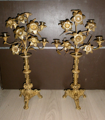 Pare ancien bougeoir - pare,