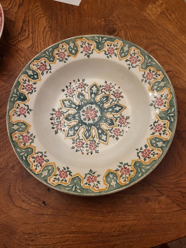 Plat rond porcelaine opaque - porcelaine,