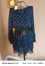 Robe Pepe Jeans  Femme Bleu