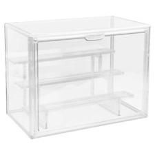 Transparent Acrylic Display Case Presentation Box Full Storage Box...