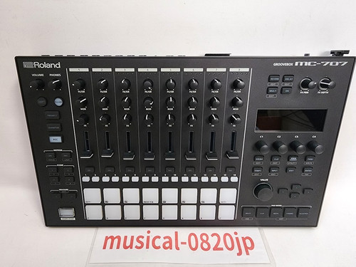 Roland 707 groovebox - roland, mc-707