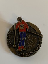 BROCHE SKI LE TRIDENT CLUB MED
