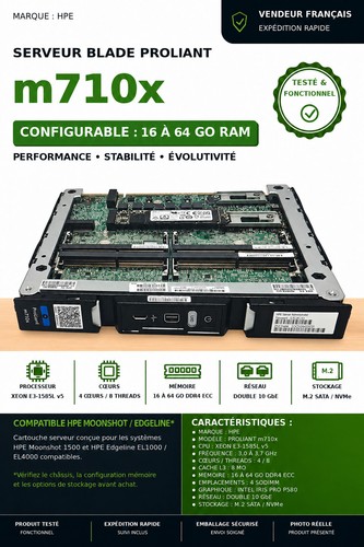 Hpe proliant m710x - hpe,