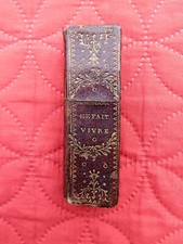 Etui Maroquin XVIIIe Mention