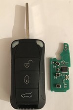 Clé Vierge Keyless Go Id46 Porsche Cayenne 2002-2008  3 Boutons Main Libre