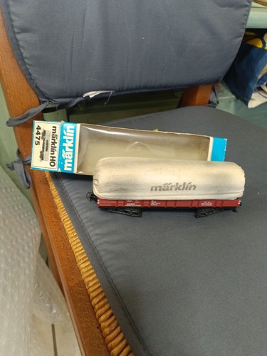 Märklin 4475 wagon plat db - ho,