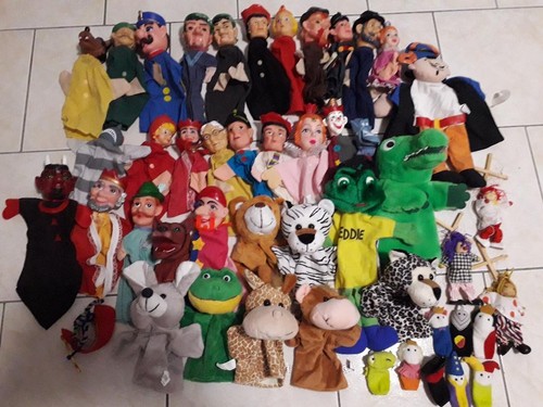 Lot marionnettes thèmes - lot,
