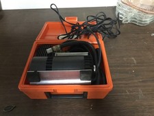 Vintage InterCompressor Tested WORKING Air Compressor  12 volt DC Travel w/Case