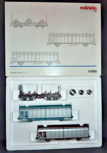 Marklin coffret de - de, wagons
