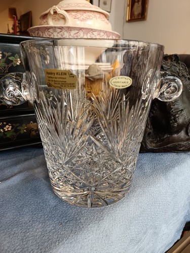 Seau champagne cristal - à,