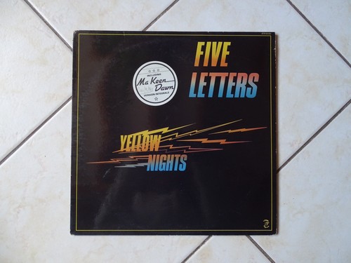 Five letters disque vinyle - letters,