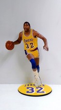 MAGIC JOHNSON - BASKET - FIGURINE EN BOIS - 20 cm panneau de fibres - Argentine