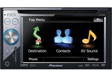 Pioneer's double-sized AVIC-F900BT navigation DVD playback
