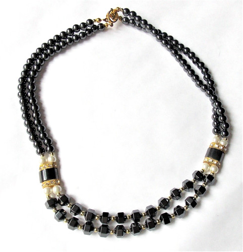Collier pierres fines en - ,