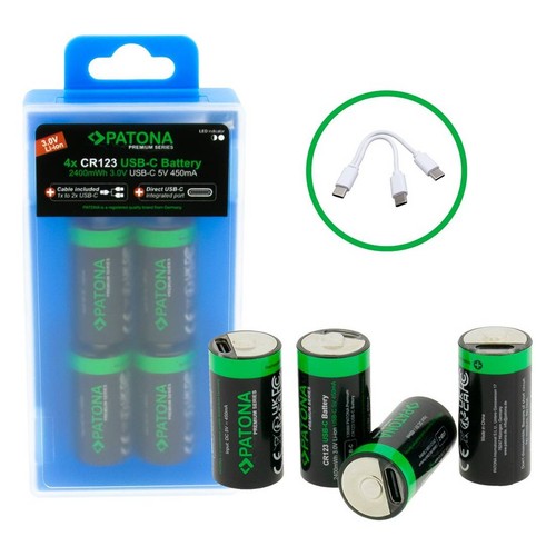 Patona lot batterie - lot, 4