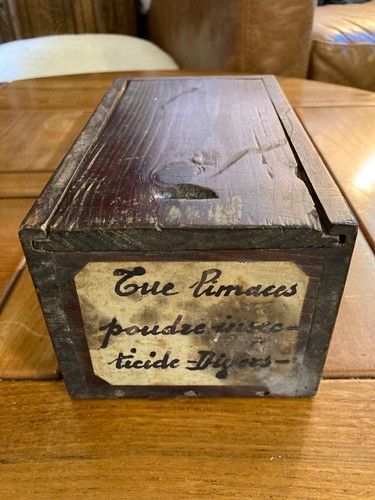Ancienne boîte bois - ancienne, en
