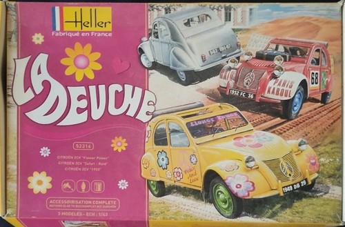 Heller deuche citroën 2cv - la,