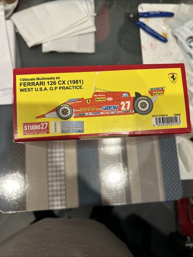 Kit studio27 ferrari 126 - kit,