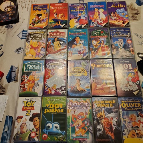 Cassette vhs walt disney - cassette,