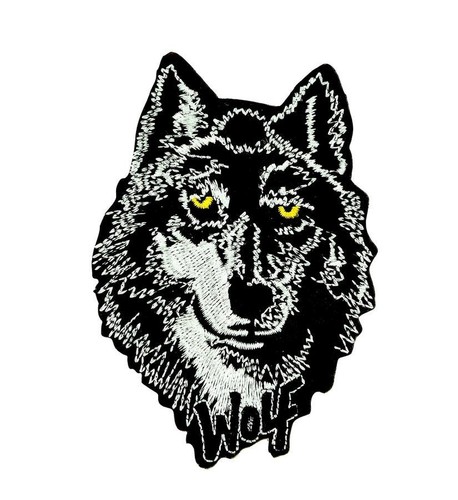 Patch ecusson brodé - wolf, loup