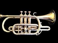 Cornet bracelet laiton argent chrome vernis alésage conique haut polissage pa...