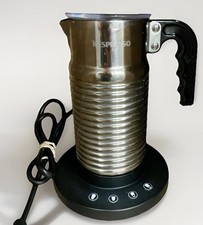 Nespresso Aeroccino 4 Electric Milk Frother & Warmer Silver Model 4192
