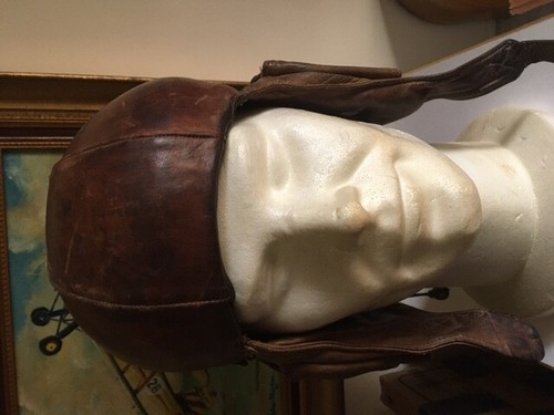 Casque pilote francais ww2 - pilote,