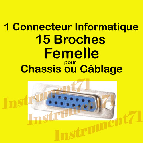 Connecteur informatique 15 - informatique,