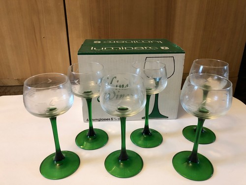 Boîte verres vin du - boîte,