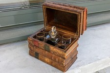 Cave à Liqueurs Faux Livres