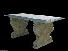 Table Travertin Avec Sculpture Meubles Extérieur Old Antique Intérieur Design