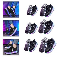 Chaussures à roulettes LED