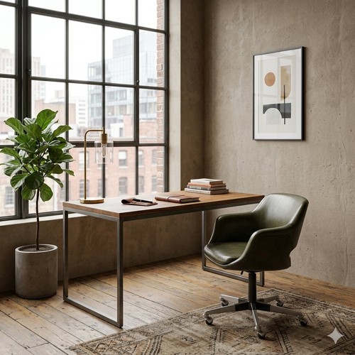 Fauteuil vintage simili cuir - fauteuil,