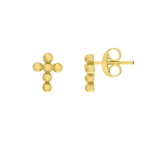 Boucle oreille croix - boucle,