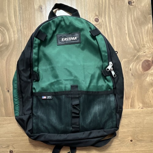 Eastpak green black backpack - eastpak,