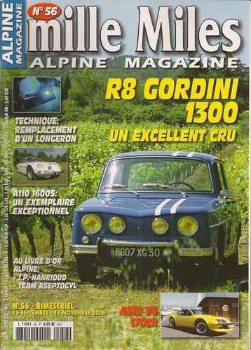 Mille miles gordini - mille, 1300