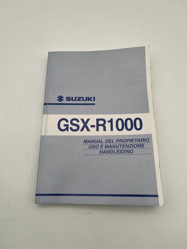 Suzuki gsxr1000 manuel - suzuki,