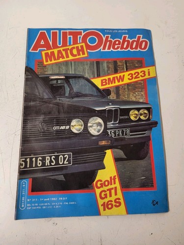 Magazine auto hebdo nº311 - magazine,