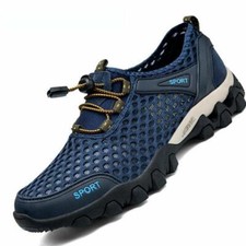 Men's sport  Casual Shoes Breathable Mesh Non-Slip Outdoor Hiking shoes 