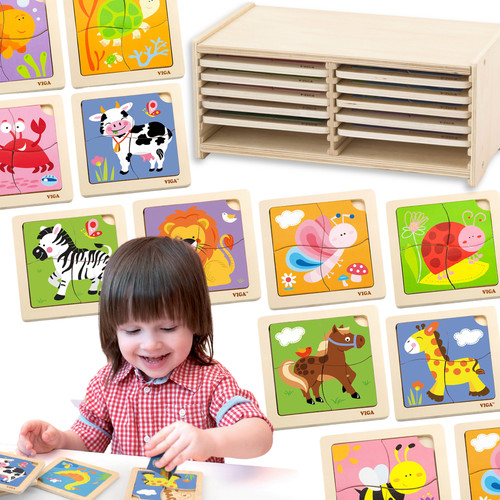 Viga puzzle bois 12 - viga,