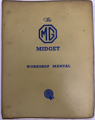 Manuel voiture midget - mg,