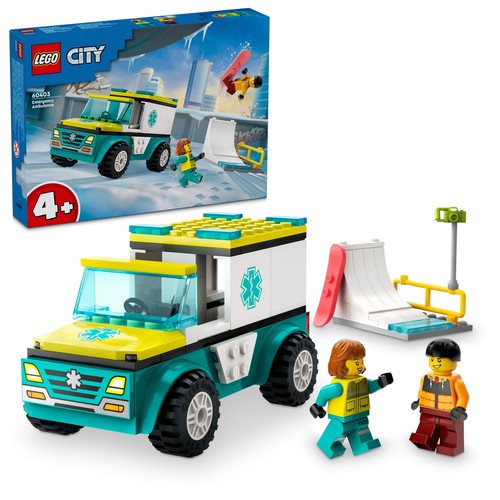 Lego city ambulance - lego, :