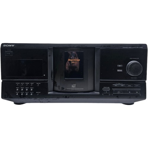 Sony cdp cx220 - changer,