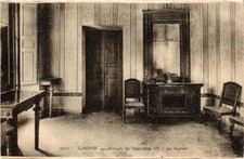 Old postcard Corsica - Ajaccio - House of Napoleon I. - Le Fumoir (710202)
