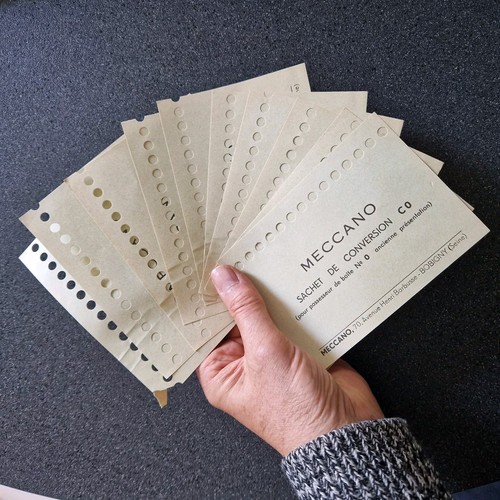 Meccano documents sachets - 10,