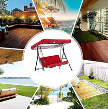 Fauteuil balançoire porche