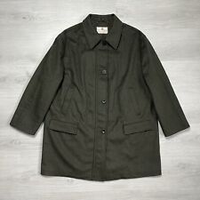 Salko Hubertus Loden Wool Coat Dreen Overcoat Austria 